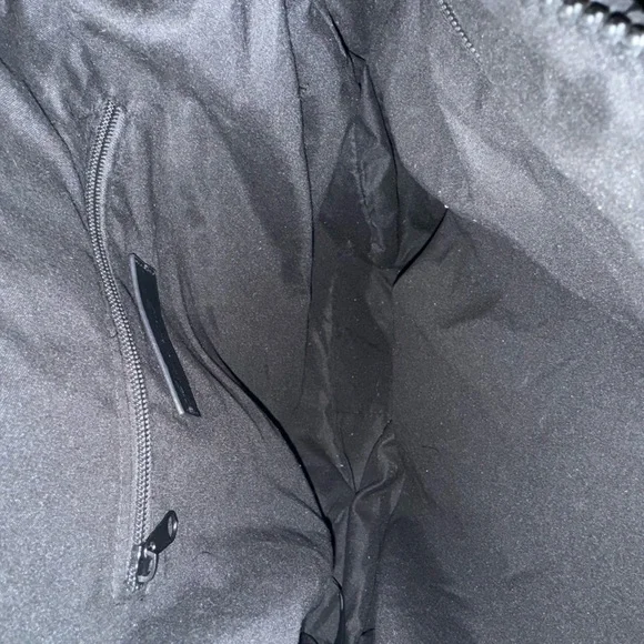 Free People Oversized Quilted Black Bag - Picture 4 of 4